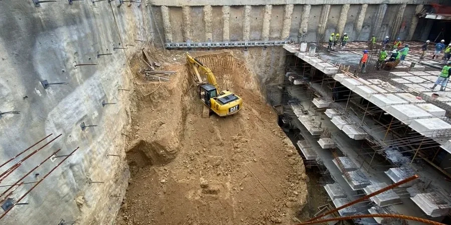 Diseño Geotécnico de Excavaciones Profundas en Badajoz